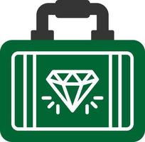 Diamant kreatives Icon-Design vektor