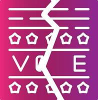 Stimmzettel kreatives Icon-Design vektor