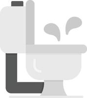 toalett kreativ ikon design vektor