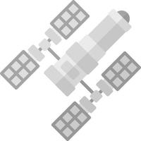 Raumstation kreatives Icon-Design vektor