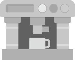 Kaffeemaschine kreatives Icon-Design vektor