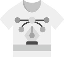 T-Shirt kreatives Icon-Design vektor