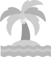 Insel kreatives Icon-Design vektor