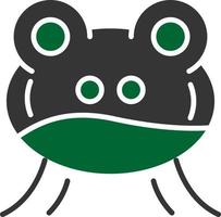 Frosch kreatives Icon-Design vektor