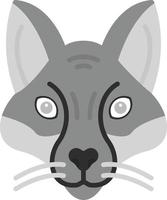 Fuchs kreatives Icon-Design vektor