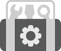 Toolbox kreatives Icon-Design vektor