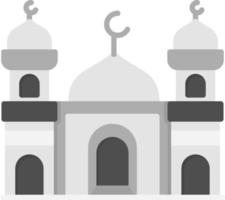 Moschee kreatives Icon-Design vektor