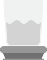 Wasserglas kreatives Icon-Design vektor