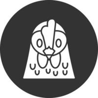 Huhn kreatives Icon-Design vektor