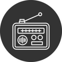 radio kreativ ikon design vektor