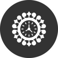 Wanduhr kreatives Icon-Design vektor