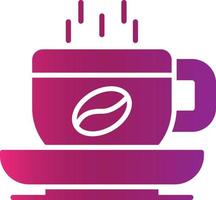 Kaffeetasse kreatives Icon-Design vektor