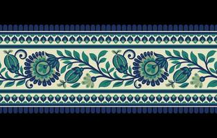 geometrisk etnisk mönster sömlös blomma Färg orientalisk. sömlös mönster. design för tyg, ridå, bakgrund, matta, tapet, Kläder, omslag, batik, tyg vektor illustration.