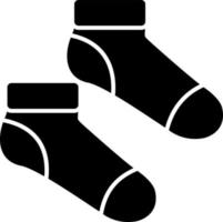 Socken-Vektor-Icon-Design vektor