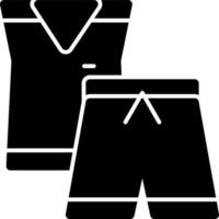 Sportbekleidung Vektor-Icon-Design vektor