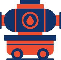 Tankwagen kreatives Icon-Design vektor