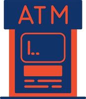 atm kreatives Icon-Design vektor