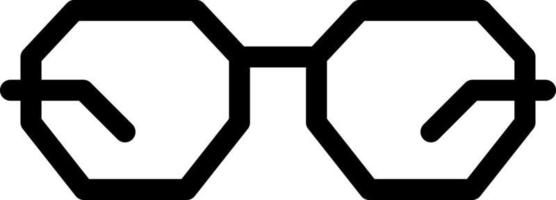 Brillen-Vektor-Icon-Design vektor