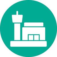 Flughafen-Vektor-Icon-Design vektor