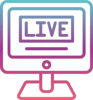 Live-Chat-Vektorsymbol vektor