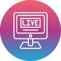 Live-Chat-Vektorsymbol vektor