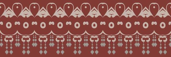 Ethno-Ikat-Streifen-Batik-Textilmuster, digitales Vektordesign für Druck, Saree, Kurti, Borneo, Stoffrand, Pinselsymbole, Muster, Partykleidung vektor