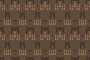 ikkat eller ikat diamant batik textil- sömlös mönster digital vektor design för skriva ut saree kurti borneo tyg gräns borsta symboler färgrutor eleganta