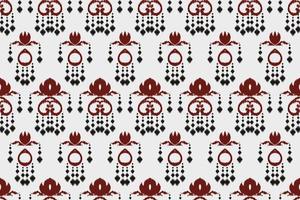 ikkat oder ikat textur batik textil nahtloses muster digitales vektordesign für druck saree kurti borneo stoff rand pinsel symbole muster designer vektor