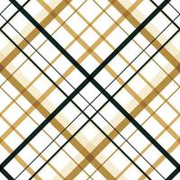 Checker Pattern Design Textil ist ein gemusterter Stoff, der aus überkreuzten, horizontalen und vertikalen Bändern in mehreren Farben besteht. Tartans gelten als kulturelle Ikone Schottlands. vektor