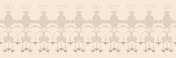 nahtloses muster der stammeskunst aus ikat-stoff. ethnische geometrische batik ikkat digitaler vektor textildesign für drucke stoff saree mughal pinsel symbol schwaden textur kurti kurtis kurtas