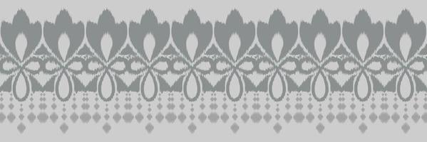 ikat floral tribal abstraktes nahtloses muster. ethnische geometrische ikkat batik digitaler vektor textildesign für drucke stoff saree mughal pinsel symbol schwaden textur kurti kurtis kurtas