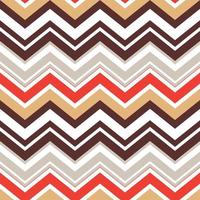 Retro-Zickzack-Chevron-Muster geometrischer Hintergrund für Tapeten, Geschenkpapier, Stoffdruck, Möbel. Zickzack-Druck. ungewöhnlich gemaltes Ornament aus Pinselstrichen. vektor