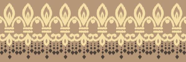 Stammes-Hintergründe aus Ikat-Stoff nahtloses Muster. ethnische geometrische batik ikkat digitaler vektor textildesign für drucke stoff saree mughal pinsel symbol schwaden textur kurti kurtis kurtas