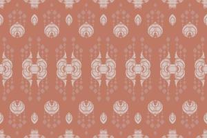 ikat gräns stam- abstrakt sömlös mönster. etnisk geometrisk batik ikkat digital vektor textil- design för grafik tyg saree mughal borsta symbol strängar textur kurti kurtis kurtas