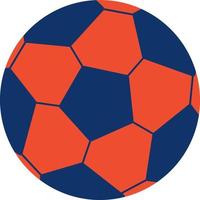 Fußball kreatives Icon-Design vektor