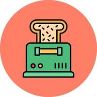 Toaster kreatives Icon-Design vektor