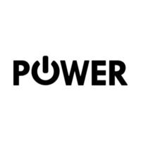 das Power-Logo-Vektordesign vektor