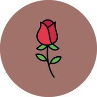 Rose kreatives Icon-Design vektor