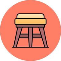 Hocker kreatives Icon-Design vektor