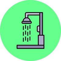 Dusche kreatives Icon-Design vektor