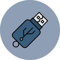 USB kreatives Icon-Design vektor