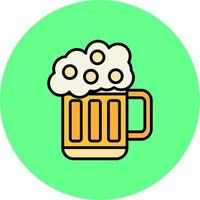 Bier kreatives Icon-Design vektor