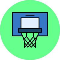 Basketball kreatives Icon-Design vektor