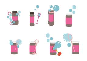 Free Bubble Blower Icons Vektor