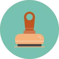 Stempel kreatives Icon-Design vektor