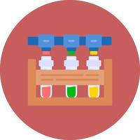 Chemie kreatives Icon-Design vektor