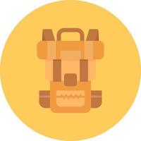 Rucksack kreatives Icon-Design vektor