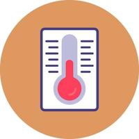 Thermometer kreatives Icon-Design vektor