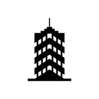 Hochhaus-Logo-Design vektor