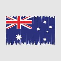 australiens flaggborste vektor